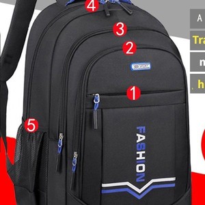 Multi Purpose <b>Backpack</b> 20-35L Waterproof Computer Compartment For <b>Men</b> School Travel Fashion Style <b>Black</b> Blue Green Orange - Product Image 3