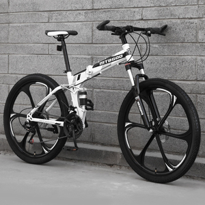 Bicicletas Plegables Personalizadas con Marco de Acero, 21 Velocidades, Frenos de Disco, Ruedas de 26 Pulgadas, Asiento Ajustable para Adultos/Estudiantes (Urbano) - Product Image 2