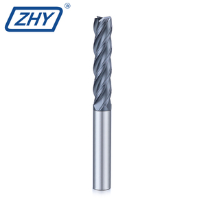 Dao phay phẳng phủ lớp tổng hợp hiệu suất cao HRC55 cán dài đầu vuông - Product Image 2