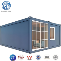 Maison conteneur pliable peu encombrante, livrée en kit, pour l'exportation internationale
