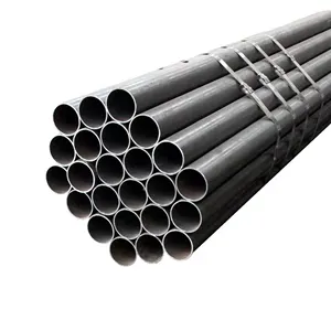 construction steel seamless carbon steel pipe1" 2" 3" 4" 5" 6" 8" 10" SCH10/20/30/40 ASTM A106/A53 S45C Seamless Steel Pipe
