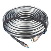 Câble personnalisé plaqué or pour 4K 3D haute vitesse 2.0, blindé, gaine PVC, pour moniteur, lecteur DVD, OEM