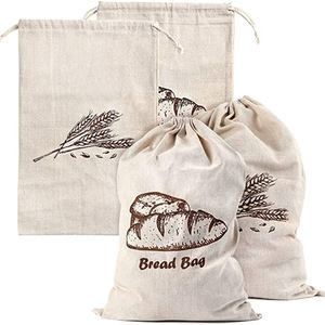 Petite pochette en lin calicot recyclé avec logo personnalisé, couleur naturelle, sac à bijoux promotionnel avec design d'entreprise - Product Image 3