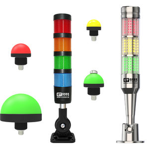 Đảm bảo chất lượng 24V tháp <span class=keywords><strong>LED</strong></span> làm việc ánh sáng 4 hoặc 3 màu vàng đỏ xanh ấm trắng & xanh máy công cụ cảnh báo ánh sáng - Product Image 2