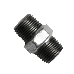 Caliente sumergido Galv. <span class=keywords><strong>Fig</strong></span> n. ° 280-Empalme de tubería de hierro maleable con rosca BS, tetina hexagonal - Product Image 3