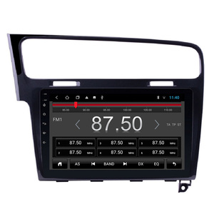 Autoradio Stereo IPS FM 1Din dell'automobile per VW <span class=keywords><strong>Volkswagen</strong></span> <span class=keywords><strong>Golf</strong></span> 7 2013 2014 2015 2016 <span class=keywords><strong>2017</strong></span> argento grigio scuro GPS - Product Image 3