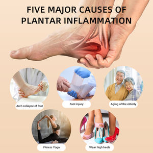 Rodillo masajeador de pies de acupuntura de madera para aliviar el estrés y aliviar la fascitis plantar con terapia de circulación sanguínea para pies - Product Image 5