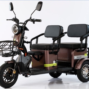 ขายตรงจากโรงงาน รถสามล้อไฟฟ้า 48V 600W สำหรับการขับขี่ในเมือง ราคาประหยัด รถสามล้อสำหรับผู้ใหญ่แบบเปิดประทุน บรรทุกสัมภาระได้ - Product Image 6