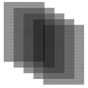 5PCS Pack Bonsai Pot Bottom <span class=keywords><strong>Grid</strong></span> <span class=keywords><strong>Mesh</strong></span> Plant Drainage Telas de drenagem Junta Drenagem <span class=keywords><strong>Mesh</strong></span> Hole Telas Manter o solo de Flowing Away - Product Image 1