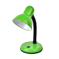 Lampe de bureau moderne et simple Lampe de table d'étude pour enfant flexible Lampe de bureau incandescente réglable E27 pour la lecture d'étude de créativité