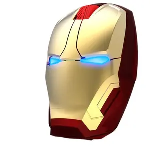 Chuột Iron Man Không Dây Tiện Dụng 2.4G Máy Tính Xách Tay Bấm Chuột Im Lặng Chuột Quang Cho Máy Tính Xách Tay