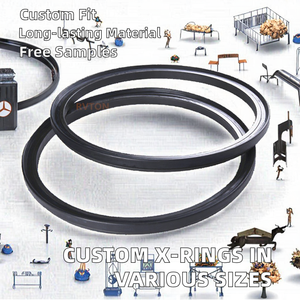 Joint torique cylindrique sur mesure <span class=keywords><strong>NewWay</strong></span>, en caoutchouc FKM/NBR, style flottant, en métal, échantillons gratuits – Nouvelle vente chaude - Product Image 2
