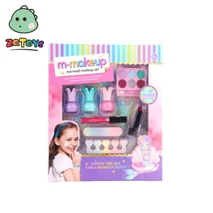 Zhiqu DIY Pretend Play House Toys seguro Lavable mate Cosmético Maquillaje Set para niños