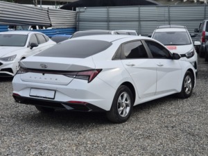 2021 รถใหม่ทั้งหมดสำหรับ Avante CN7 ออโต้ พวงมาลัยซ้าย สีขาว ระบบเตือนล้อหลุด LDWS เบาะอุ่น ระบบนำทาง กล้องมองหลัง รถเกาหลี - Product Image 2