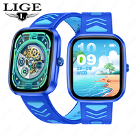 Reloj Inteligente LIGE BWH51 para Niños, Reloj con Rastreador de Actividad Física, Podómetro, Monitor de Frecuencia Cardíaca y Sueño, Juegos de Rompecabezas para Niñas, Niños y Adolescentes de 5 a 16 Años