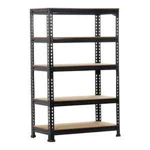 Prateleira para área doméstica, prateleira multicamada com rack para armazenamento, prateleira com ângulo de aço, prateleira para ferro e cozinha