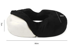 Coussin médical hémorroïde coccyx beignet oreiller gel et coussin de siège en mousse à mémoire de forme - Product Image 5