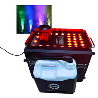 Machine à fumée LED 3500W E27 IP33 Ra90 Contrôle DMX512 8000K Garantie 50 000 heures Colonne d'air puissante Spectacle lumineux DJ