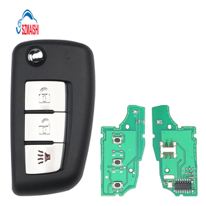 SZMAISHI FCC CWTWB1UG767 PN 28268-4BA1A 3Buttons 433MHZ 4A Chip <strong>Smart</strong> Flip Remote Car <strong>Key</strong> Fit for 2014-2019 N-issan Vehicle <strong>Key</strong> - Product Image 1