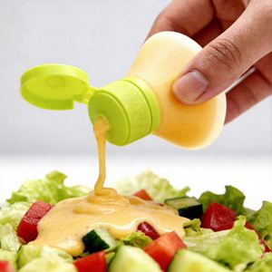 Trending Products 2026 New Arrivals Eco-Friendly Silicone <b>Salad</b> Dressing Container Sauce Bottle <b>Salad</b> <b>Tools</b> - Product Image 1
