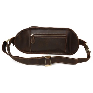 Personnalisé Rétro Vintage Hommes Grande Capacité <span class=keywords><strong>En</strong></span> <span class=keywords><strong>Cuir</strong></span> De Vache Véritable Sac <span class=keywords><strong>Banane</strong></span> Sac de Taille Pour <span class=keywords><strong>Homme</strong></span> - Product Image 5