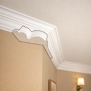 Moulures décoratives intérieures en <span class=keywords><strong>MDF</strong></span>/bois, apprêtées blanches S3S - Product Image 1