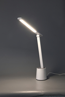 Lampe de table à intensité variable chevet lire veilleuses lampe de bureau LED intelligente luminosité adaptative protection des yeux étude bureau pliant