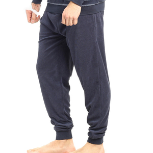 Pantalons en coton et polyester de haute qualité pour hommes, tricotés, doux, confortables, décontractés, mode, vêtements personnalisés OEM, style de vie moderne - Product Image 2