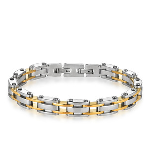 Fashion Hip Hop Stainless Steel Bracelet Vintage Wrist Chain Jewelry For <b>Men</b> Wholesale - Product Image 6