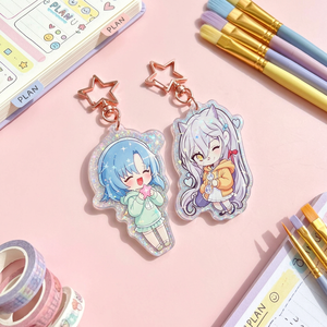 CCH Diseño personalizado de lindos llaveros acrílicos de anime como regalos conmemorativos - Product Image 1
