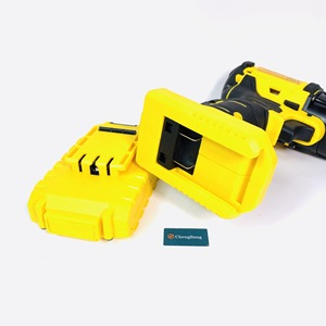 21V Yellow High <b>Torque</b> Rechargeable Portable Cordless Power Impact Drill <b>Set</b> Home Multifunctional Battery Hand Drill - Product Image 6