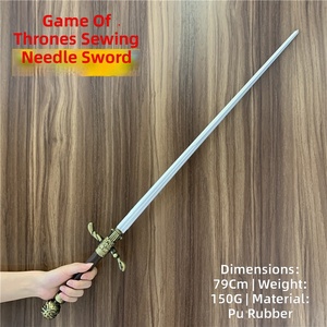 Épée de cosplay en mousse PU haute densité 79 cm (31,1 po) – Accessoire sûr, souple, léger et durable pour scène et film – Personnalisation OEM - Product Image 2