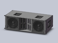Dragonstage Sistema de altavoces PA de matriz de línea de alta directividad de 3 vías, sistema de sonido para hotel, club nocturno, sistema de sonido