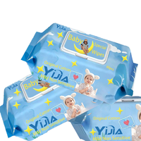 Toallitas Húmedas para Bebé Hipoalergénicas, 80 Piezas, Fabricante Chino, Aromatizadas, Totalmente Naturales, Orgánicas, No Tejidas