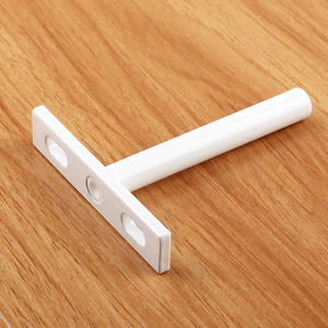 Jinnate Concealed Bracket Iron Wall Mount Shelf Support Hidden Metal Hardware For Wooden Board Hanging Modern Simple Style - Product Image 4