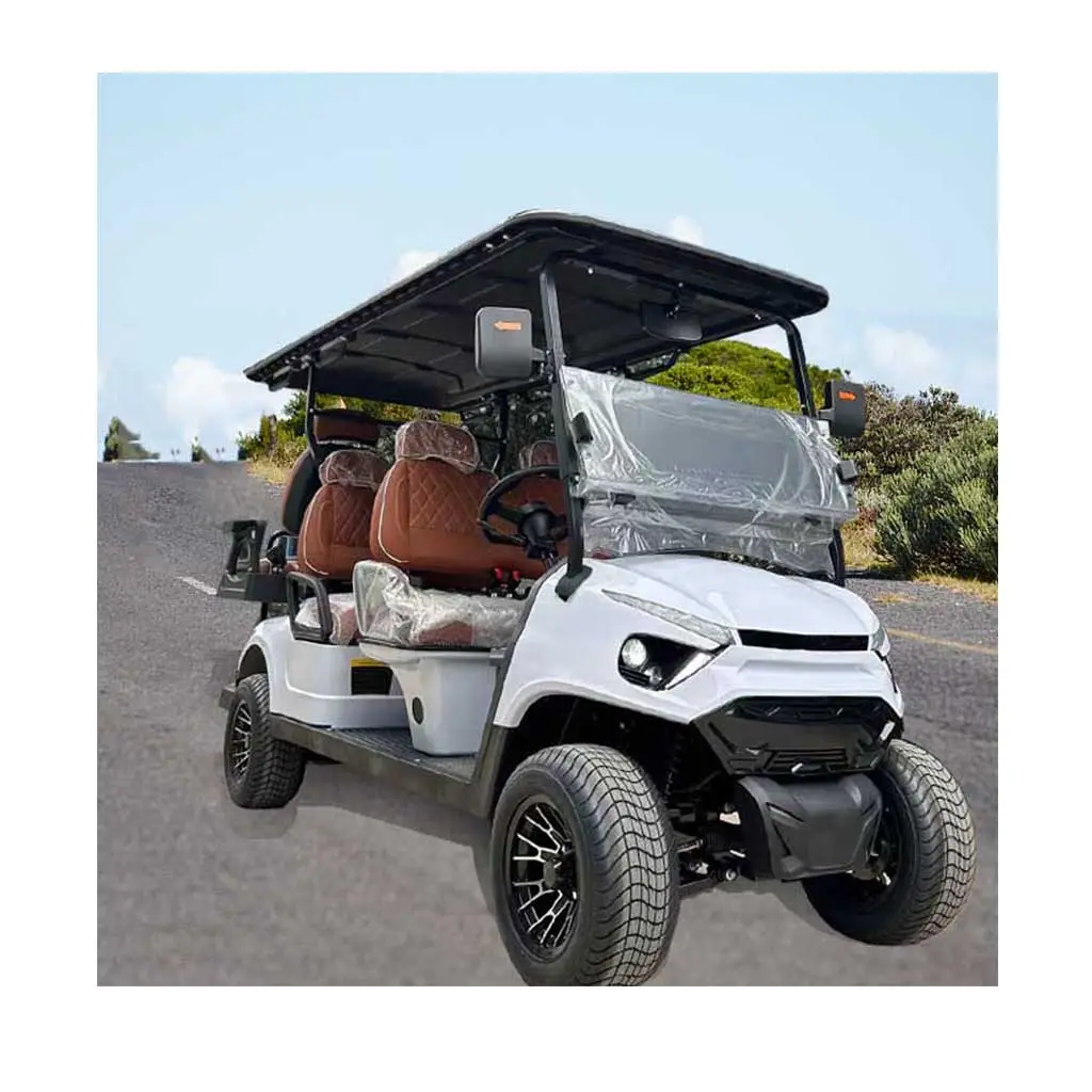 HAUXIN Wholesale Price Club 48V Cheap Golf Carts Customized 72 Volt 4 6 Seat Street Legal Golf Electric Cart