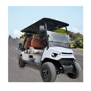HAUXIN prezzo all'ingrosso Club 48V carrelli da Golf economici personalizzati 72 Volt 4 6 posti Legal Golf Cart elettrico