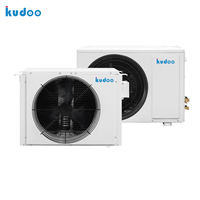 Unidad de Refrigeración Compacta con Inversor de Corriente Continua y Descongelación por Gas Caliente, Certificación CE, 5.8kW, Función de Calefacción y Refrigeración, R410A, para Cuartos Fríos de -20~25°C
