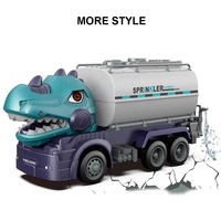 Camion de dinosaure mobile 1:14, jouet télécommandé, camion de voirie, véhicule RC, camion de pompiers avec arroseur, jouet pour enfant avec différents thèmes