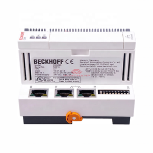 PC Industrial Integrado Beckhoff CX8090 100% Nuevo y Original, <span class=keywords><strong>CPU</strong></span> <span class=keywords><strong>Arm9</strong></span> de 400MHz, Puertos Ethernet Duales - Product Image 1