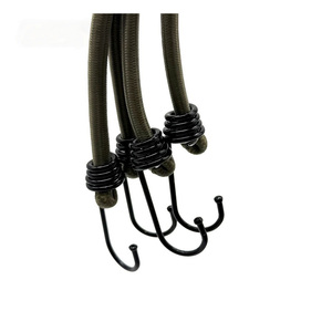GSD Cordons élastiques d'extérieur avec crochets pour le <span class=keywords><strong>camping</strong></span> et le voyage Cordon élastique avec boucle Extrémité robuste pour l'extérieur et le <span class=keywords><strong>camping</strong></span> - Product Image 2