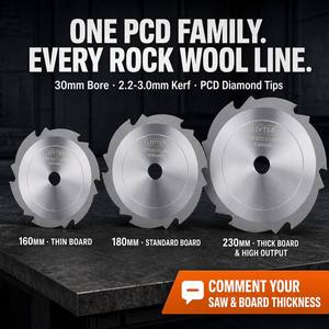 LIVTER 230*30*2.2-3.0*6T Lame <span class=keywords><strong>de</strong></span> <span class=keywords><strong>scie</strong></span> circulaire en diamant polycristallin spécial PCD pour la découpe <span class=keywords><strong>de</strong></span> panneaux <span class=keywords><strong>de</strong></span> <span class=keywords><strong>laine</strong></span> <span class=keywords><strong>de</strong></span> roche - Product Image 2