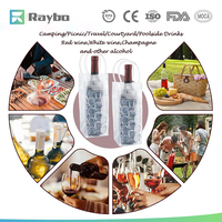 Sac de refroidissement rapide RAYBO pour vin et champagne – Gel haute performance pour une réduction de température rapide
