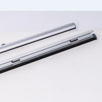Clip cadre 25mm Semi cercle Snap affiche cintre Rail affiche Snap ensemble aluminium anodisé argent A0/A1/A2/A3/A4