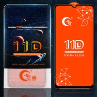 Protection d'écran en verre trempé de qualité fiable 11D avec colle intégrale et couverture complète pour Tecno Camon 40 Pro 40 Premier