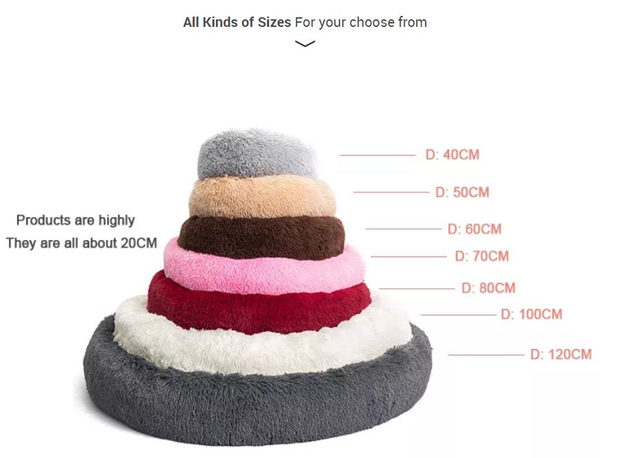 Wholesale Manufacture Nice Quality Multi-Colors 60*60*4.5cm Cute Small Pet Bed Custom Dog Cat Comfort Sofa Beds