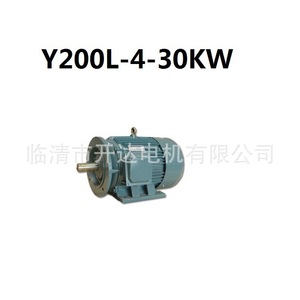Réducteur de moteur asynchrone triphasé, moteur AC tout en cuivre YE3-200L-4-30KW, économie d'énergie. - Product Image 2