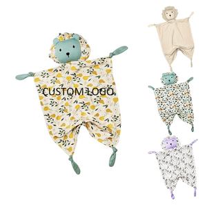 <span class=keywords><strong>Doudou</strong></span> en bambou doux et confortable pour bébé, en forme de <span class=keywords><strong>lion</strong></span>, en gros - Product Image 1