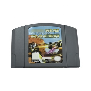 <span class=keywords><strong>Star</strong></span> <span class=keywords><strong>Wars</strong></span> Episode I-<span class=keywords><strong>Racer</strong></span> USA Version NTSC Cartouche de jeu 64 bits en plastique ABS gris Écologique Jeu vidéo - Product Image 1