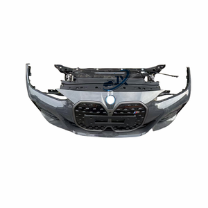 Para <span class=keywords><strong>BMW</strong></span> Serie 4 G26 Kit de carrocería de coche <span class=keywords><strong>usado</strong></span> de alta calidad Conjunto de parachoques delantero Con rejilla, ventilador del radiador y sensores de estacionamiento - Product Image 4